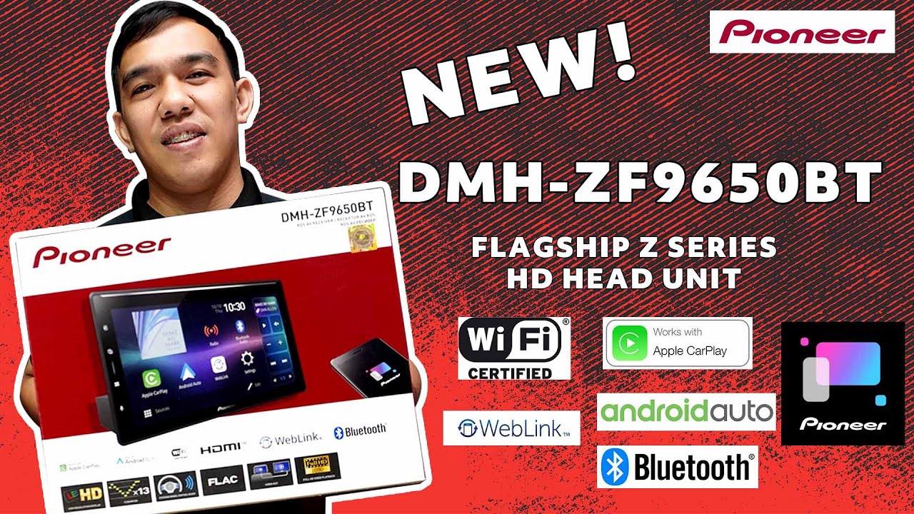 Pioneer DMH-ZF9650BT | Flagship Z-Series HD Head unit