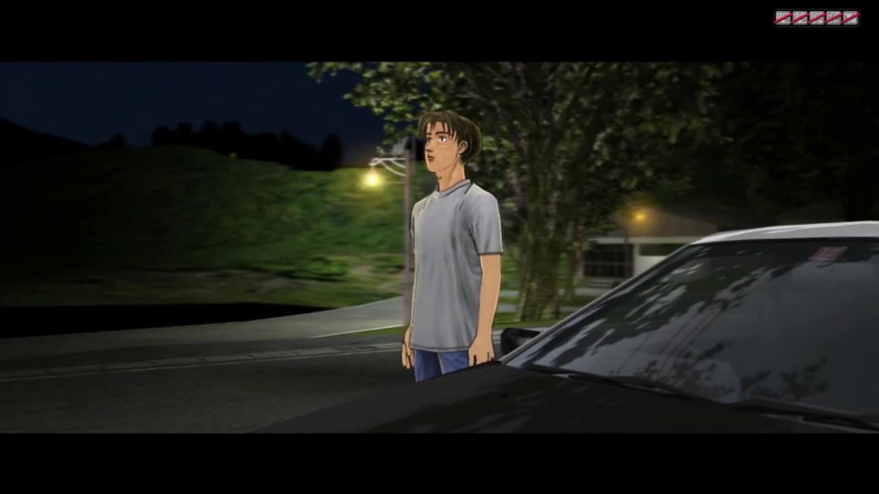 Initial D Arcade Stage 6 AA - Original - Part #2 - The Ultimate Tofu Vendor Drift (ENG SUB)