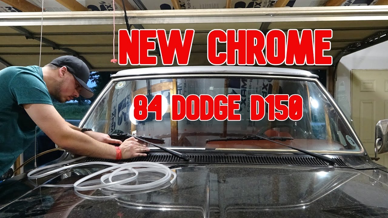 Windshield Locking Strip Replacement | Dodge D150