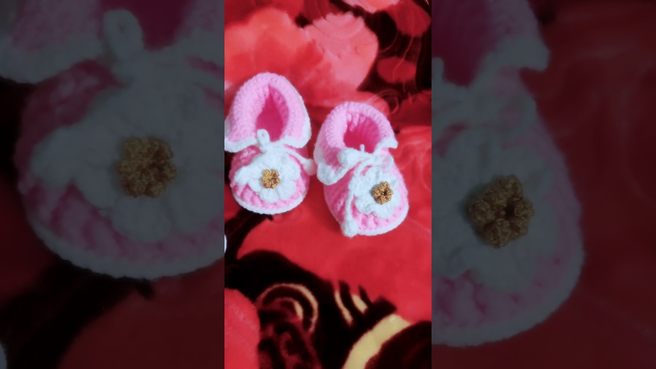 crochet baby shoes 