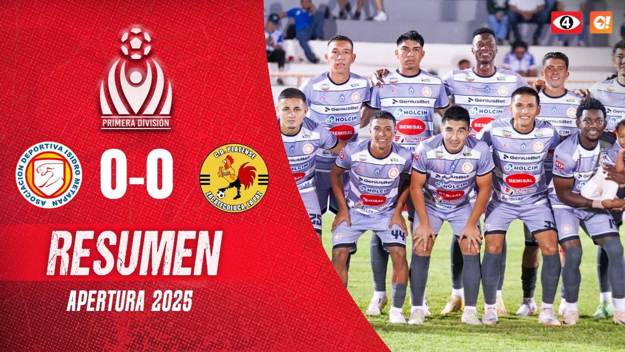 🎥 RESUMEN | ISIDRO METAP&Aacute;N 🆚 CD PLATENSE |  LMF J20 AP 2025 | Canal 4
