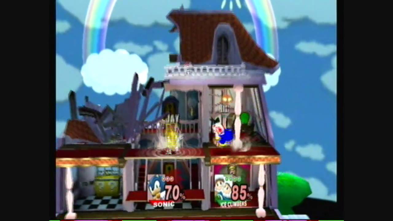 SSBB: Sonic (Jay) v.s. Ice Climbers (Blacky)