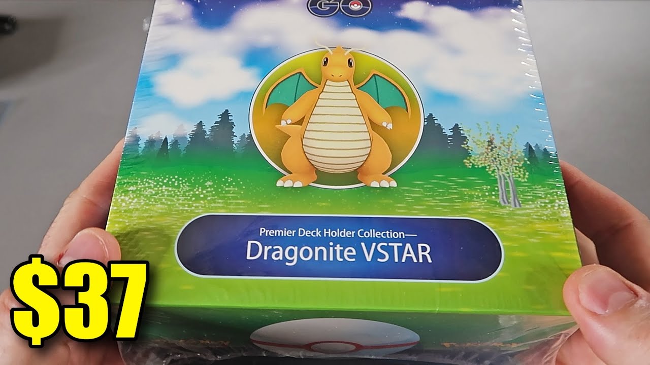 Pokemon GO Premier Deck Holder Collection Dragonite VSTAR