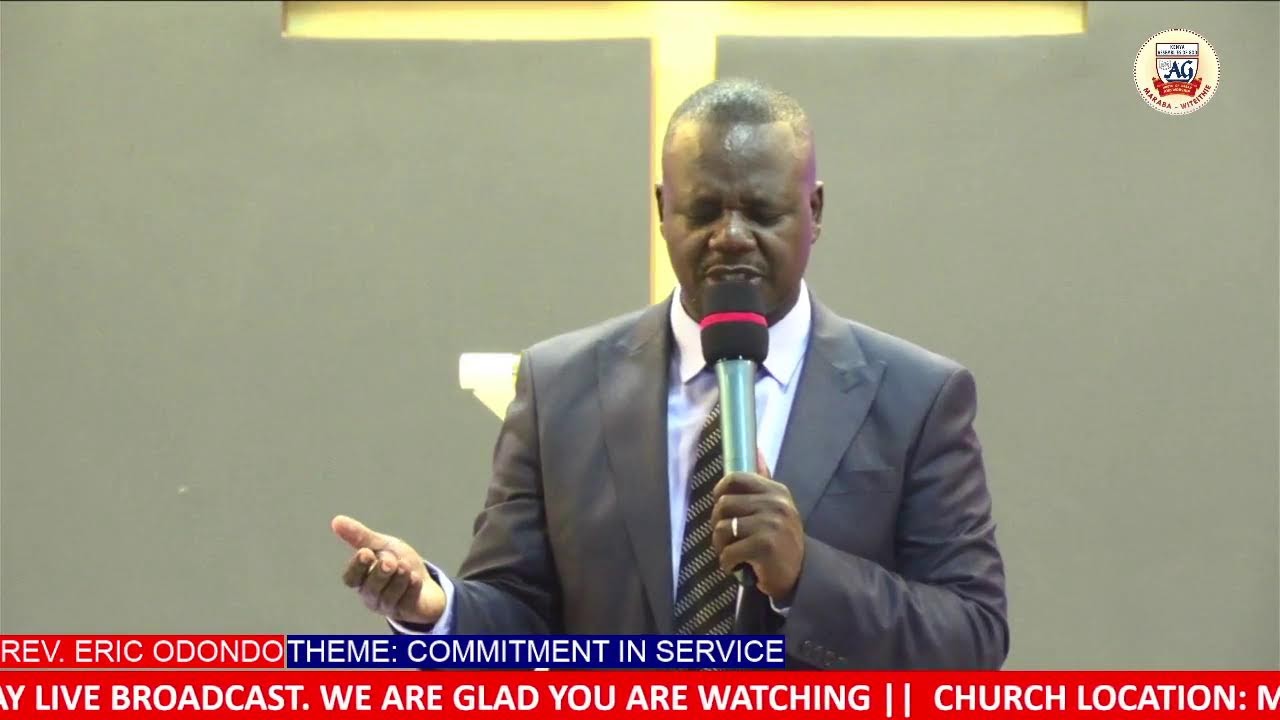 COMMITMENT IN SERVICE : REV. ERIC ODONDO