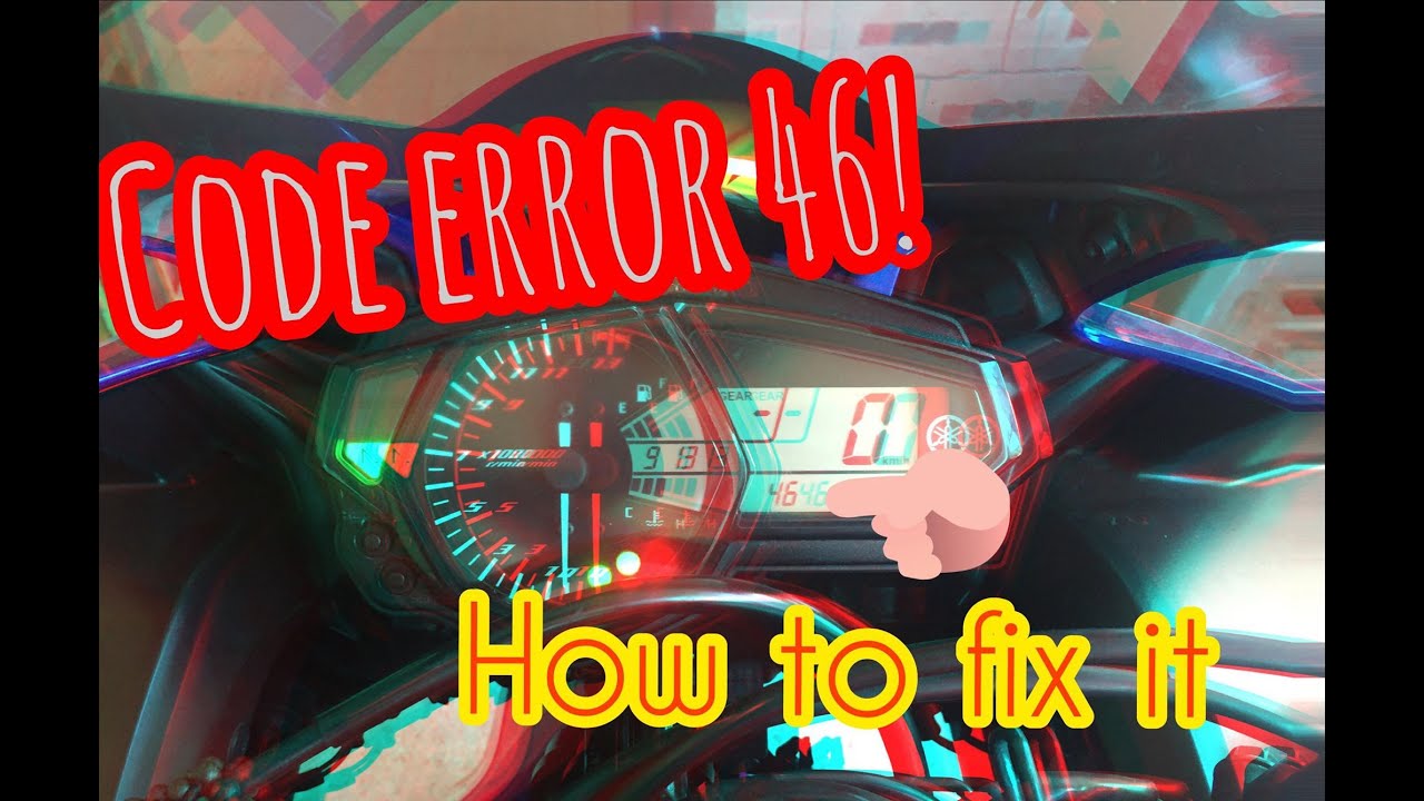 Quick Tip || How to solve Code 46 || Yamaha R3