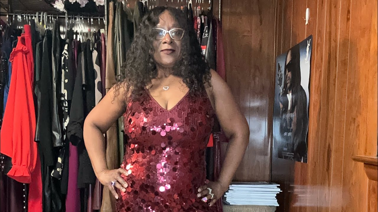 Bar III Burgundy Party Dress