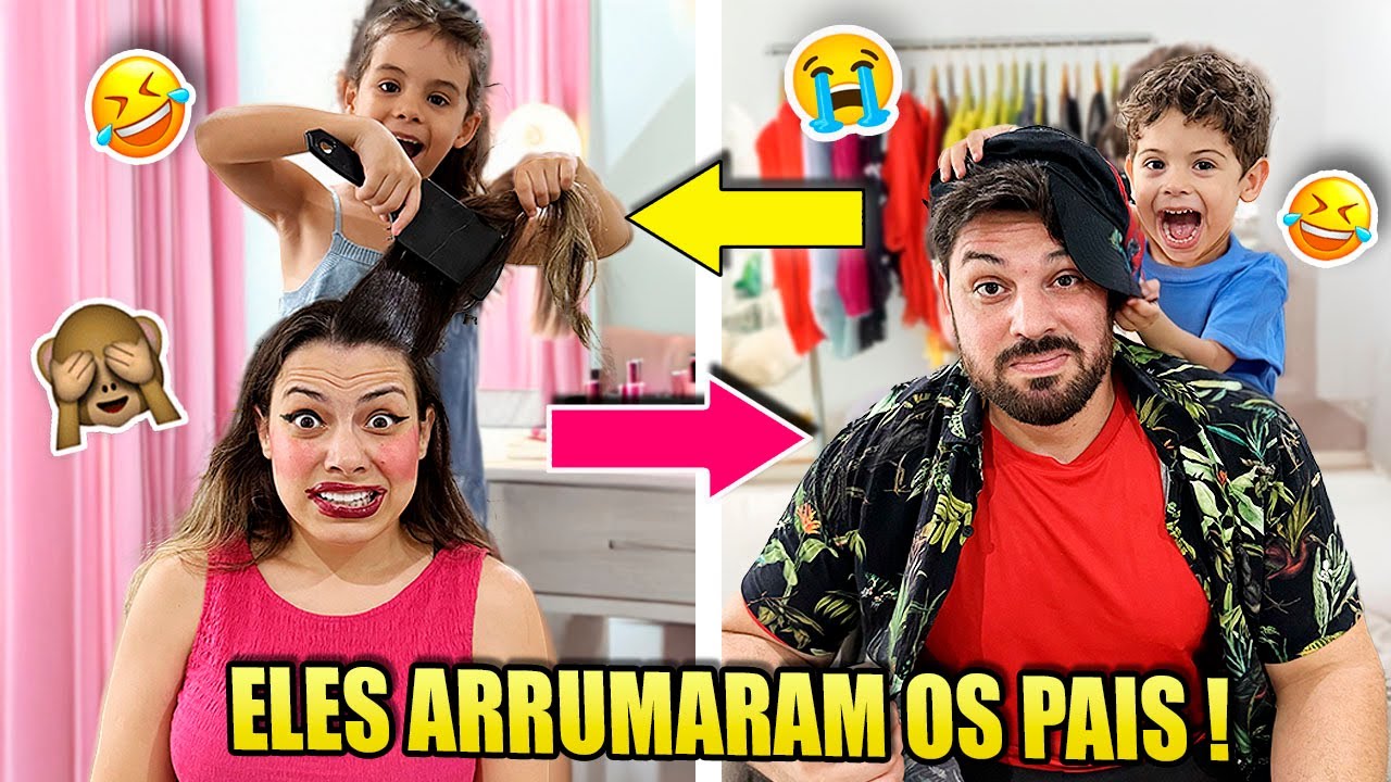 NOSSOS FILHOS NOS ARRUMARAM PARA IR NO SHOPPING PASSEAR * Arrependidos! kkk | Kathy Castricini