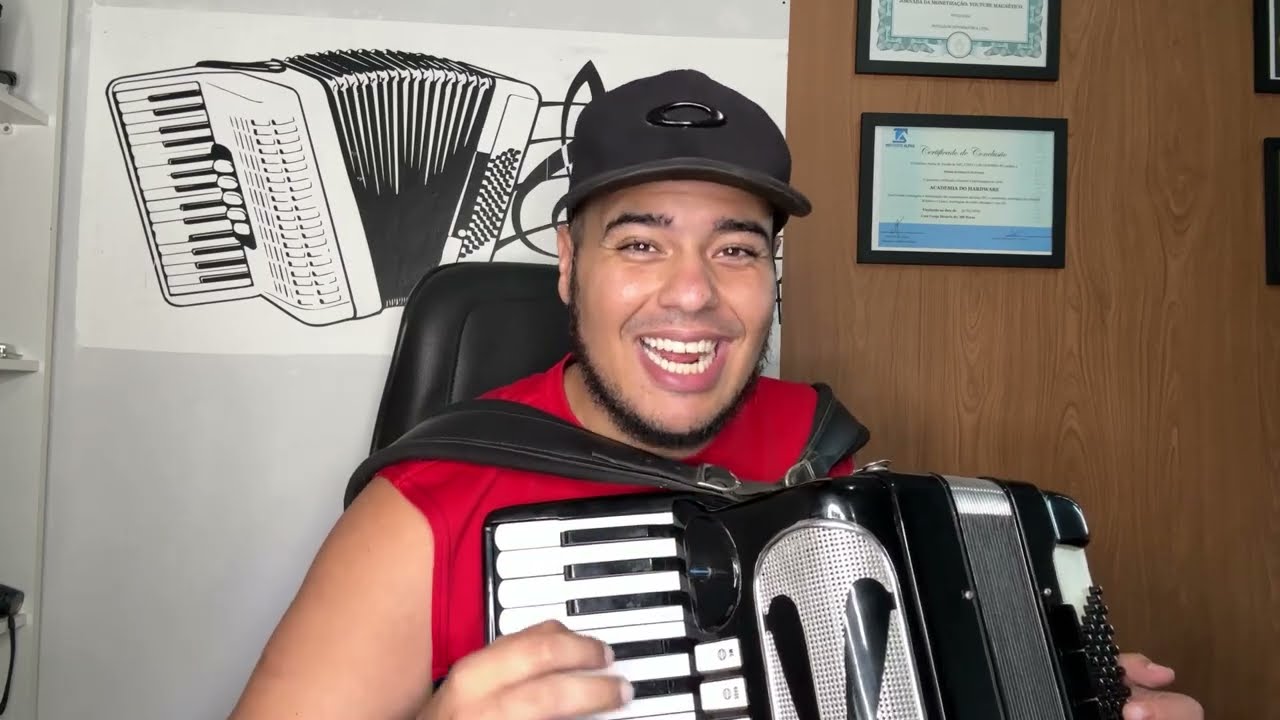 Vide Aula Acordeon  - CHORA ME LIGA - João Bosco e Vinicius - Sertanejo Universitário Completa