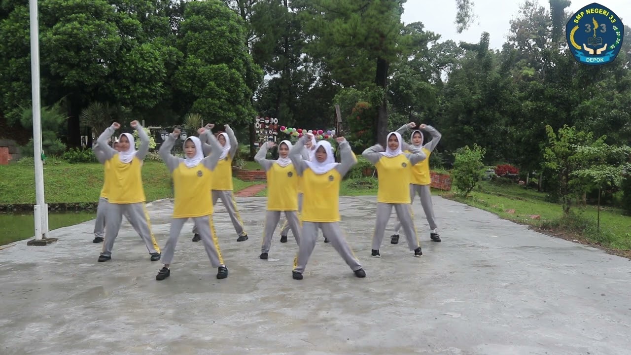Lomba Senam Anak Indonesia Hebat 2025_SMPN 33 DEPOK_JAWA BARAT