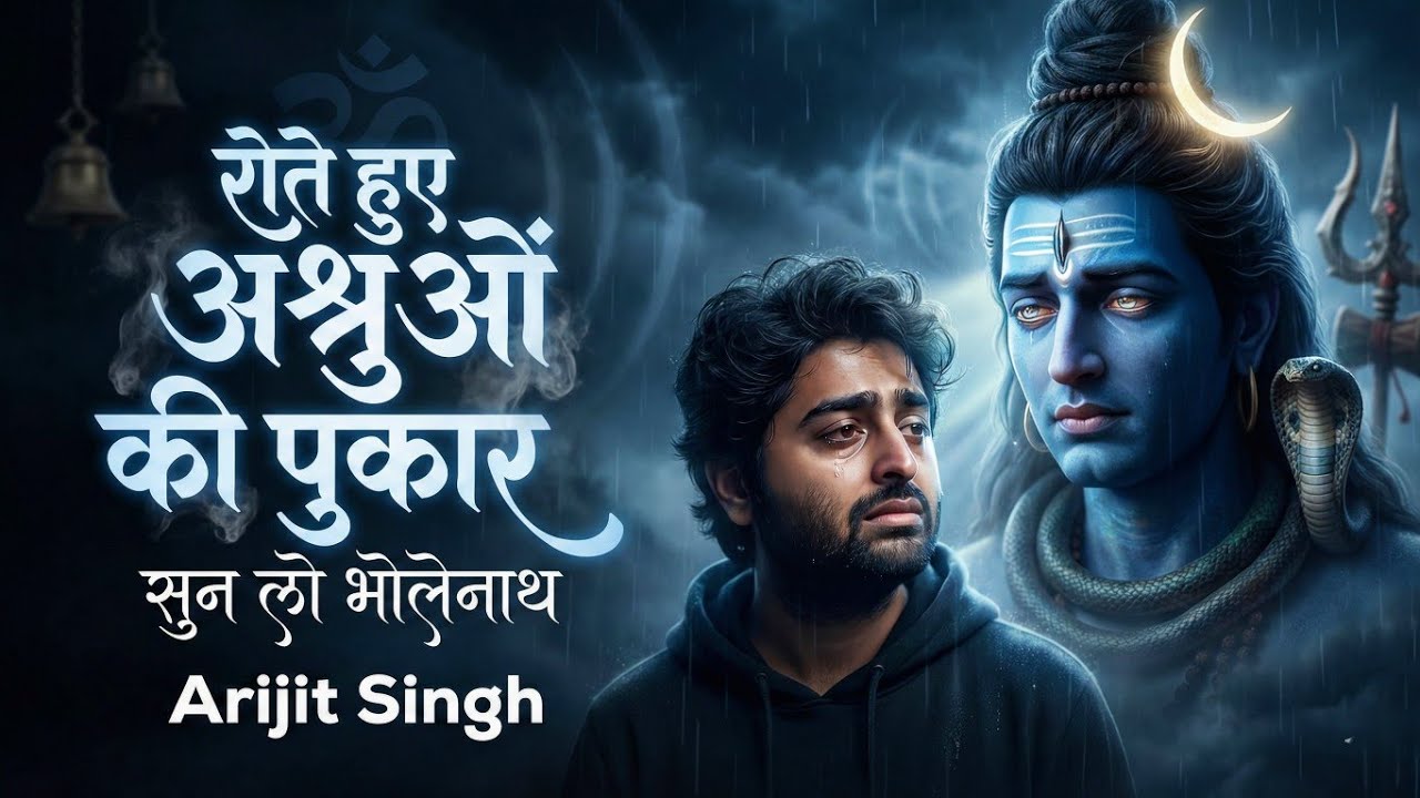“रोते हुए अश्रुओं की पुकार | Arijit Singh Style | Sad Emotional Shiv Bhajan”