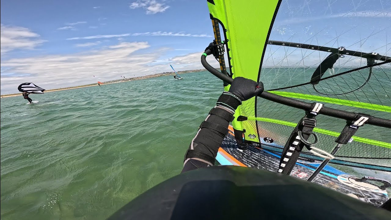Just About Hanging On To Ezzy Cheetah 8m as Wind Keeps Building (Part 1)