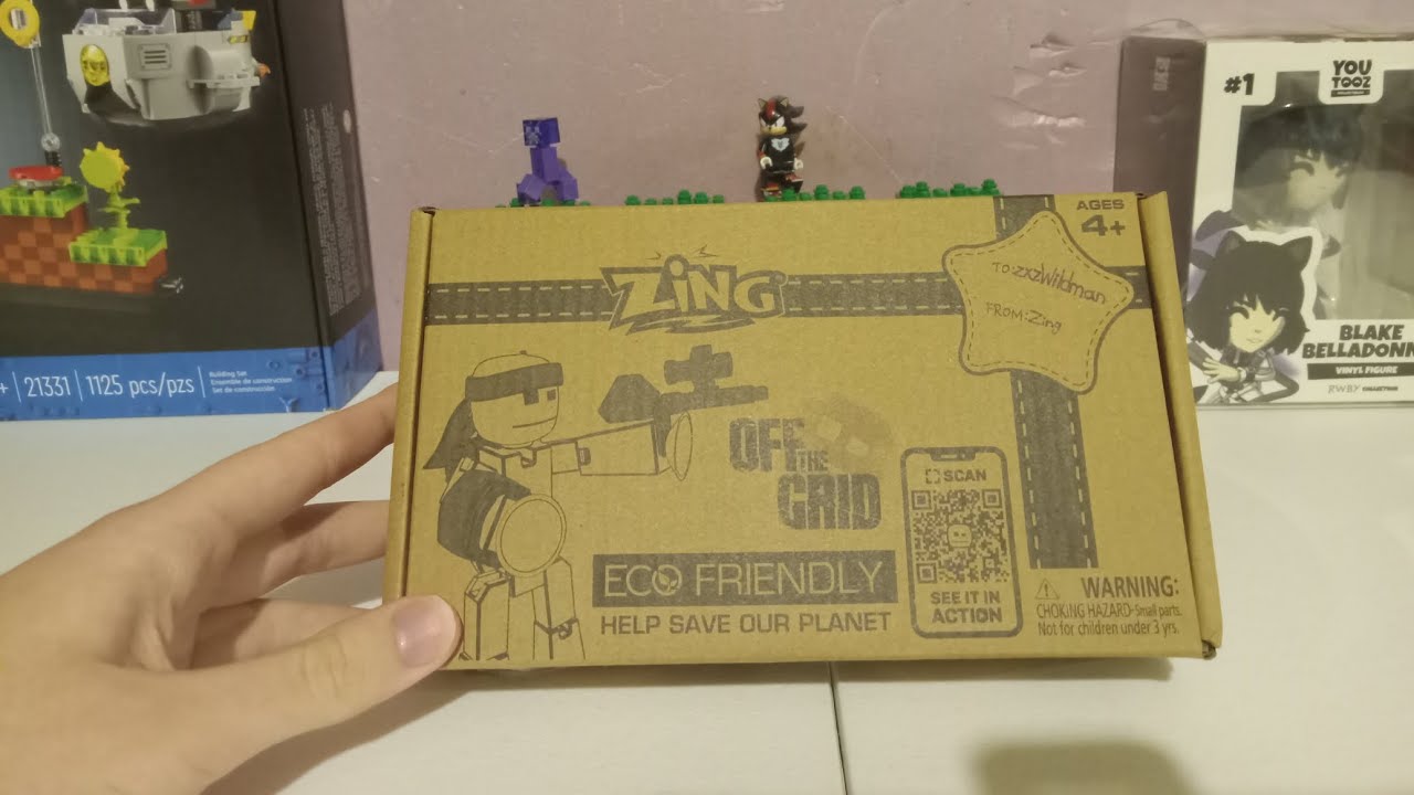 Zing Stikbot Off The Grid Pack Asmr Unboxing + Review