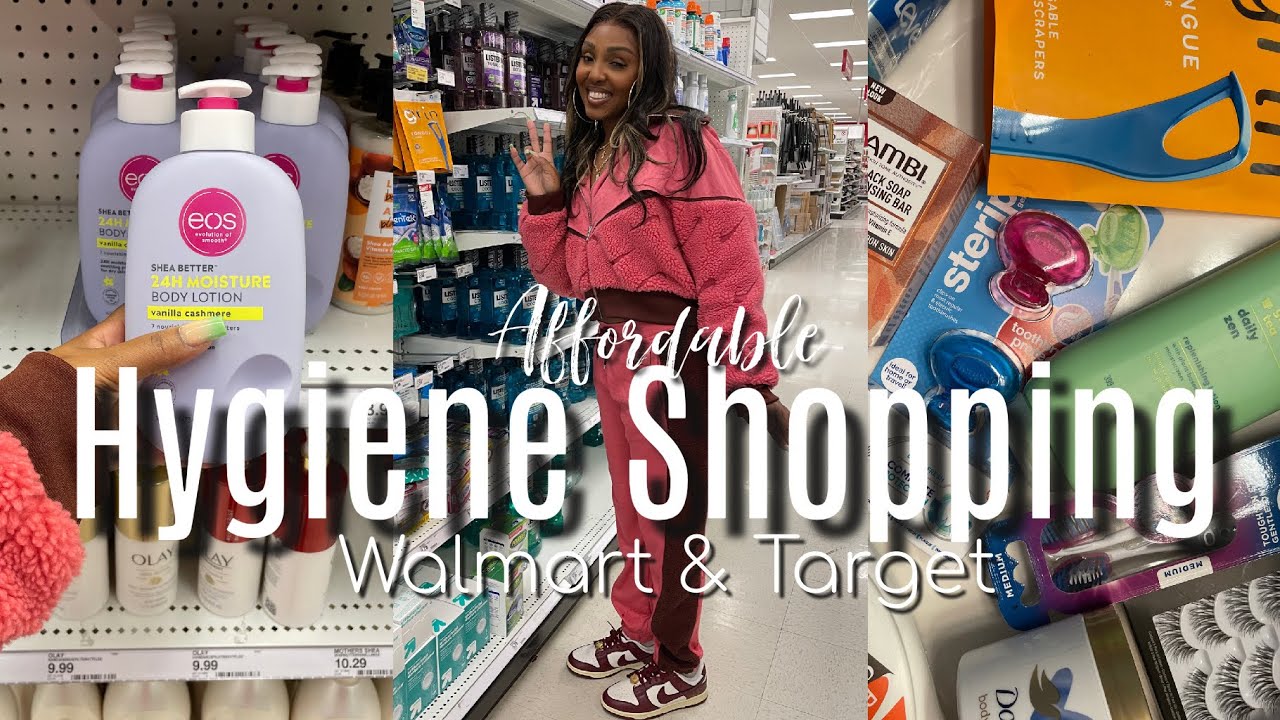 Spring 2023 | Affordable Hygiene Shop with Me | Walmart & Target