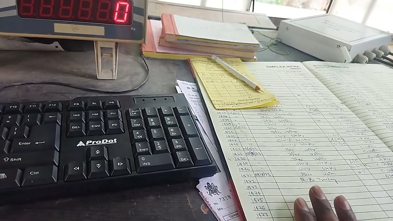 How to operate weighbridge 100 Ton #weighbridge operating training #Dharam kanta chalana sikhe .