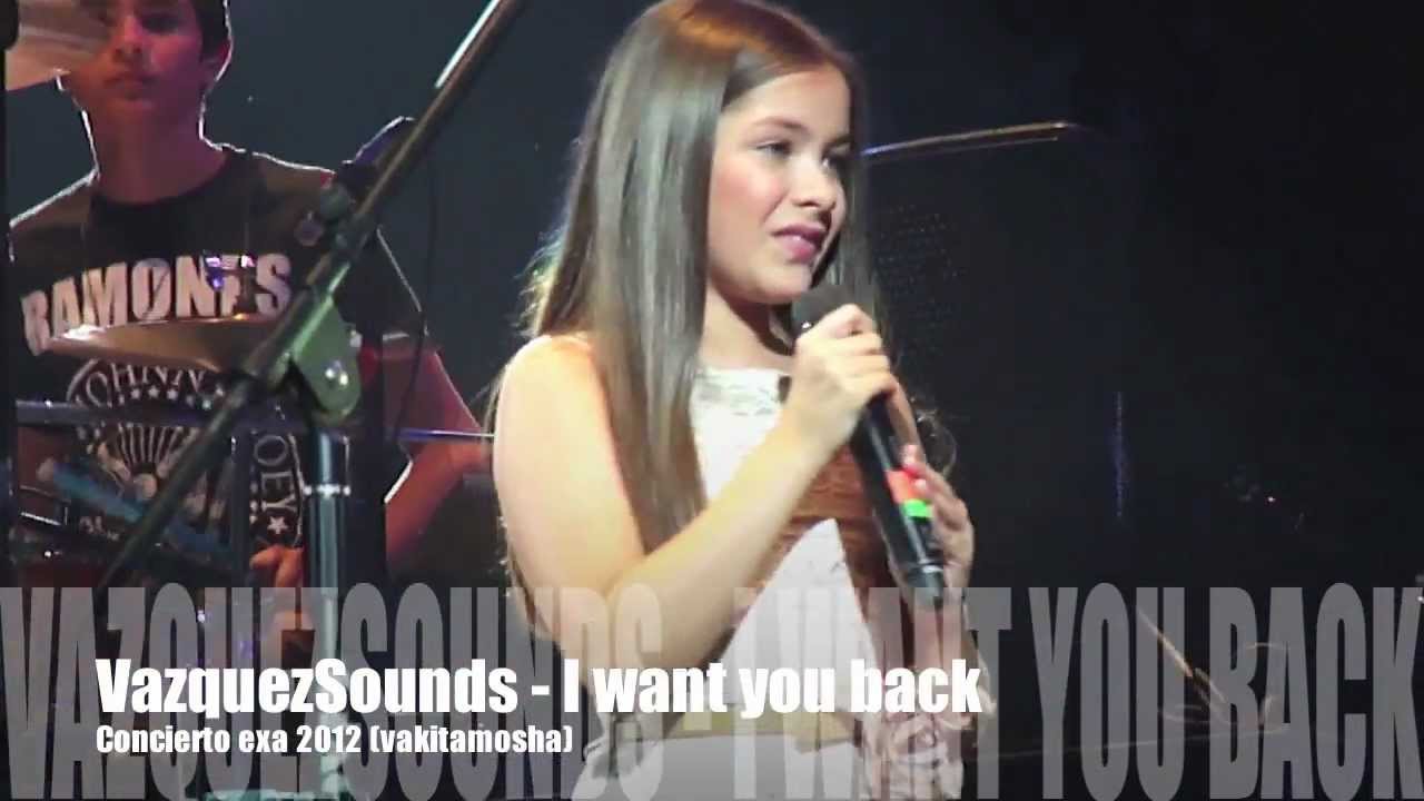 Vazquez Sounds - I want you back - Concierto exa 2012