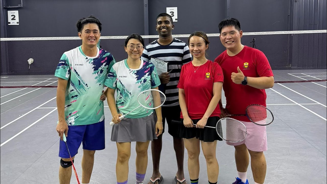Friendly match 26-11-2025  YQBC VS Enjoy BC (4th XD)