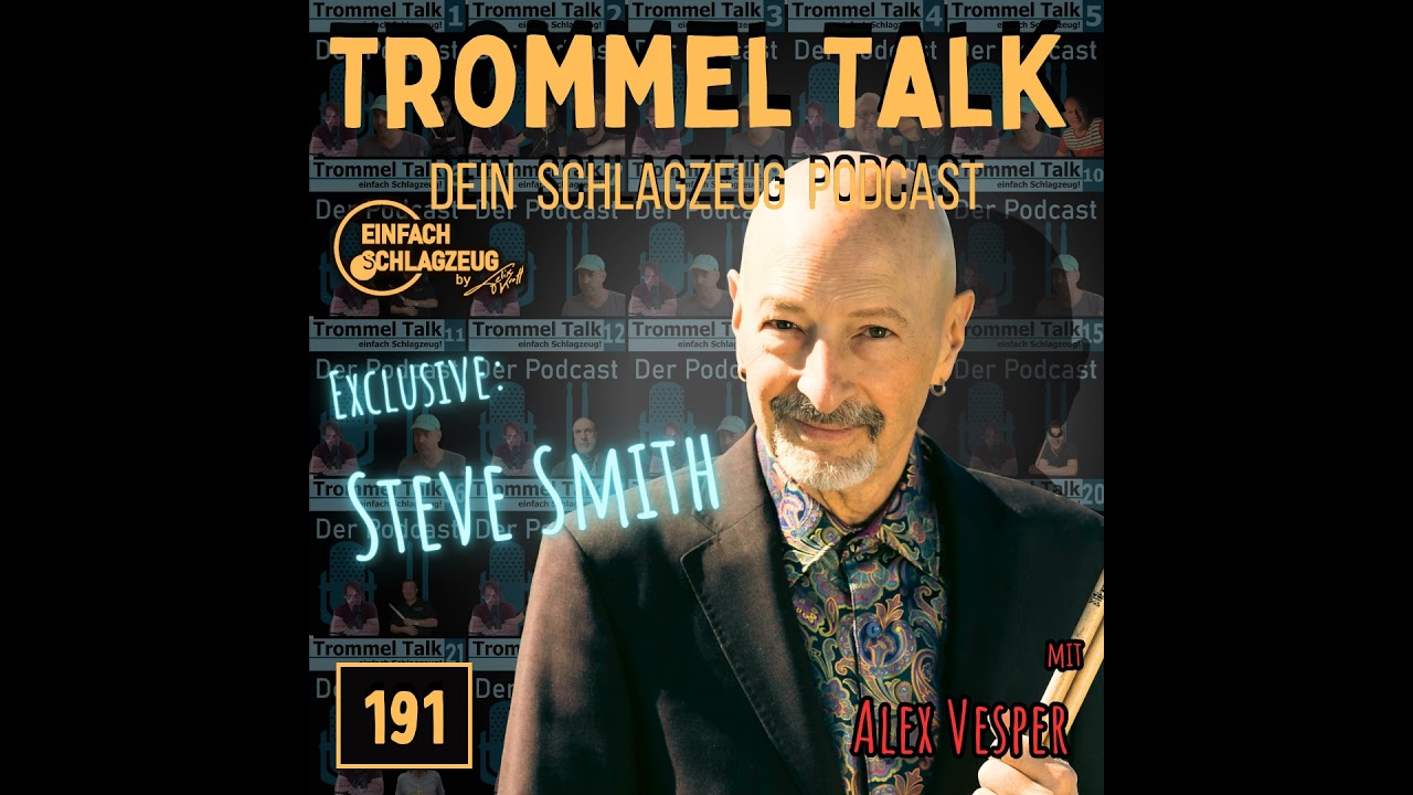 Steve Smith exklusiv im Trommel Talk Interview