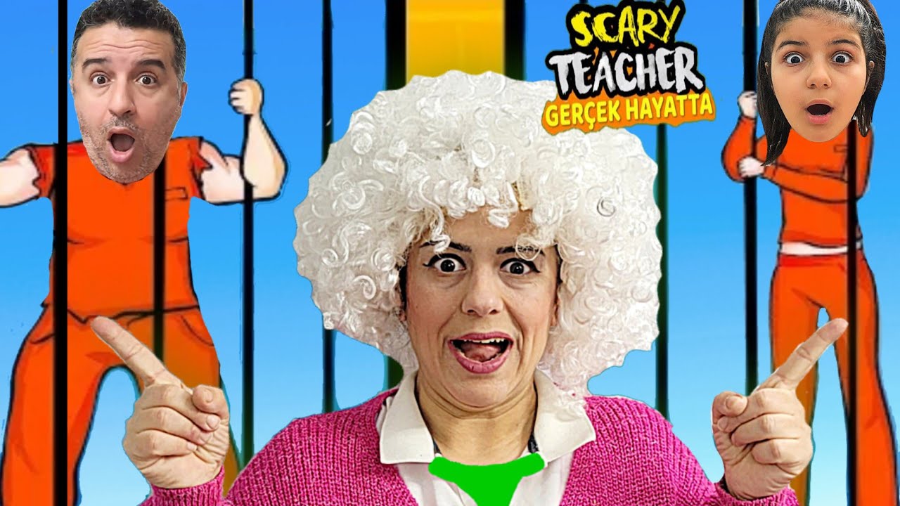 GERÇEK HAYATTA SCARY TEACHER  KIZGIN ÖĞRETMEN HANGİSİ KAÇABİLİR?