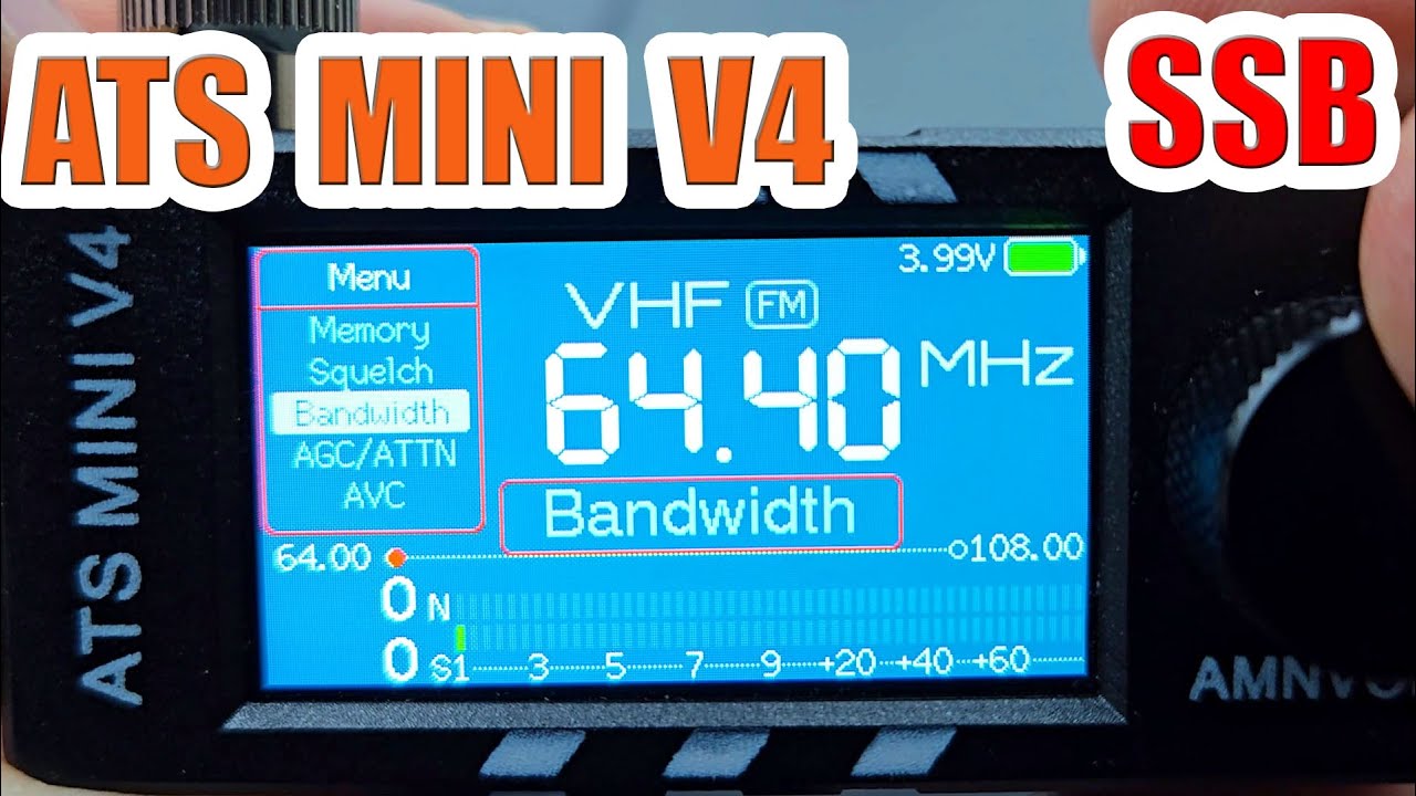 Радиостанция ATS mini V4