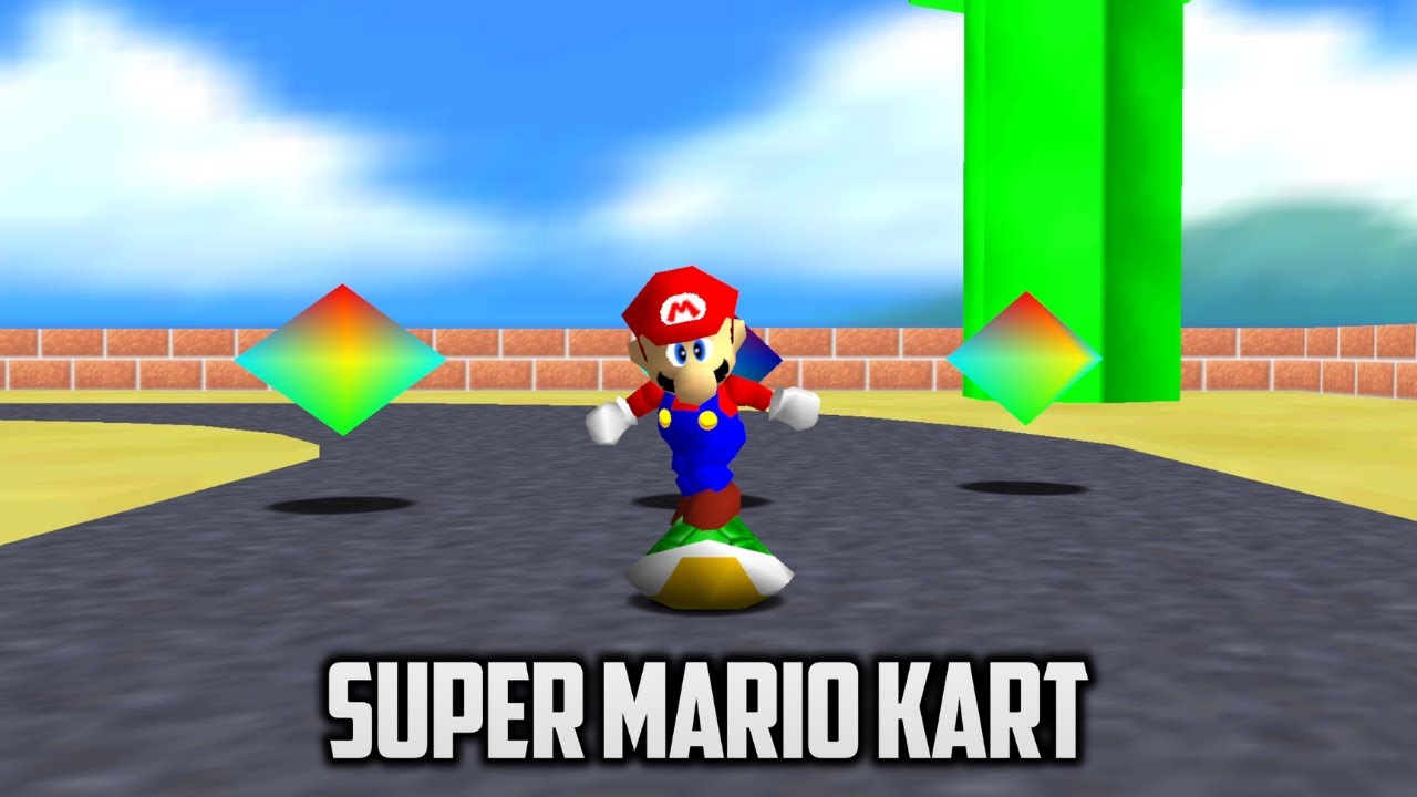 ⭐ Super Mario 64 PC Port - Super Mario Kart