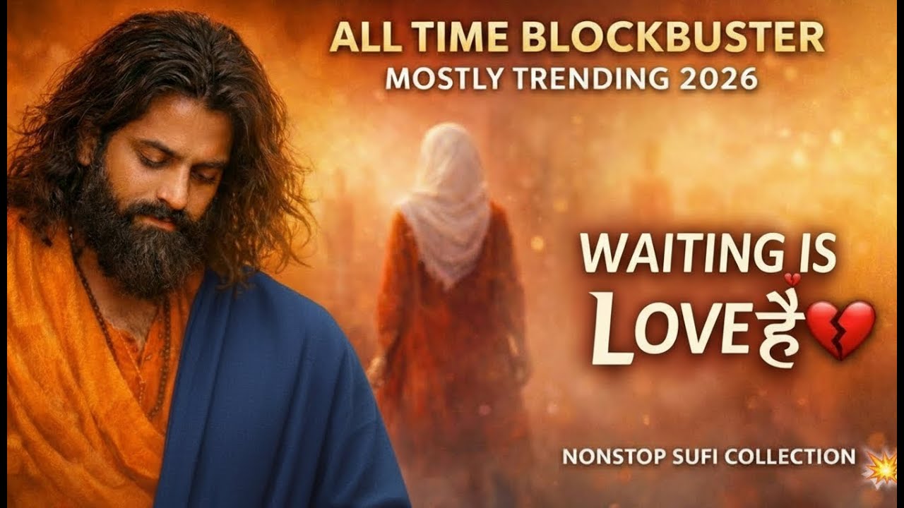 💔 Intezaar Hi Ishq Hai | Heart-Touching Nonstop Sufi Collection | 2026 Blockbuster