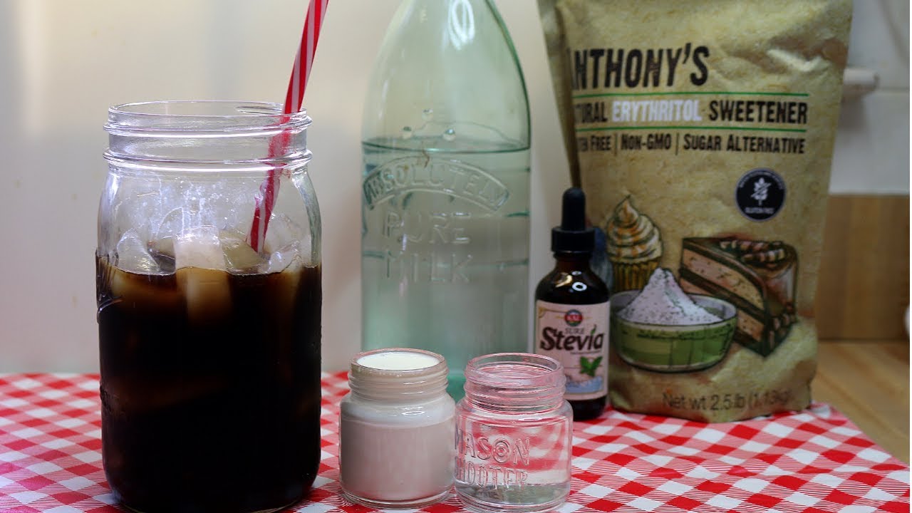 SUGAR FREE SIMPLE SYRUP RECIPE!  ALL NATURAL, NO CALORIES, NO CARBS!