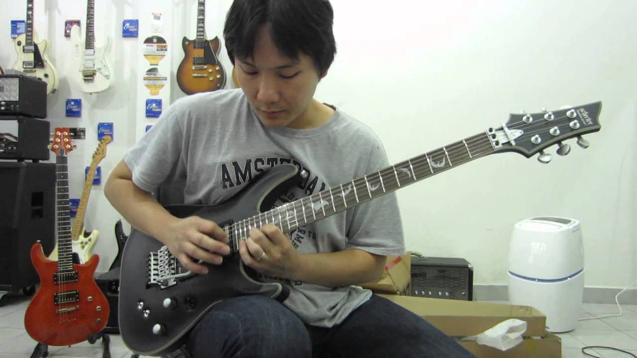 อ.โอ๋ ทดลองเสียงกีตาร์ SCHECTER DAMIEN PLATINUM S GUITAR DRIVE SOUND