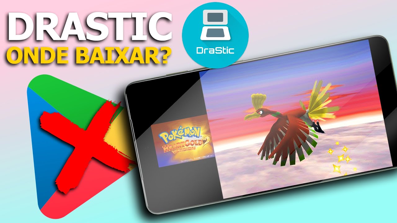 Como (E ONDE) baixar o DraStic - Emulador de DS que SAIU da Play Store!