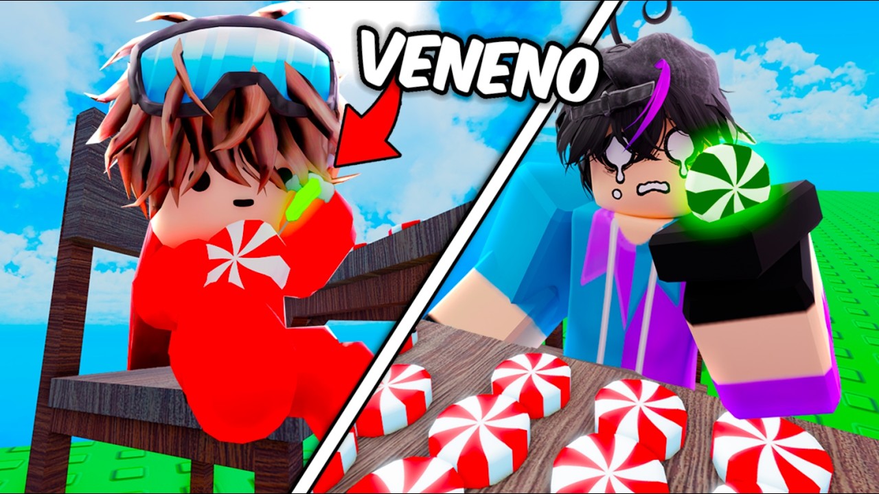 TENEMOS que EVITAR el CARAMELO VENENOSO en ROBLOX | Poison Candy Roblox