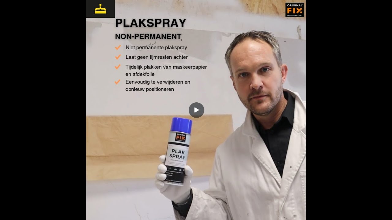 OriginalFix Plakspray NonPermanent