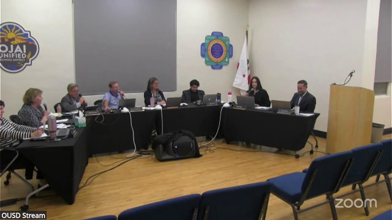 OUSD Board Meeting January 14th 2026