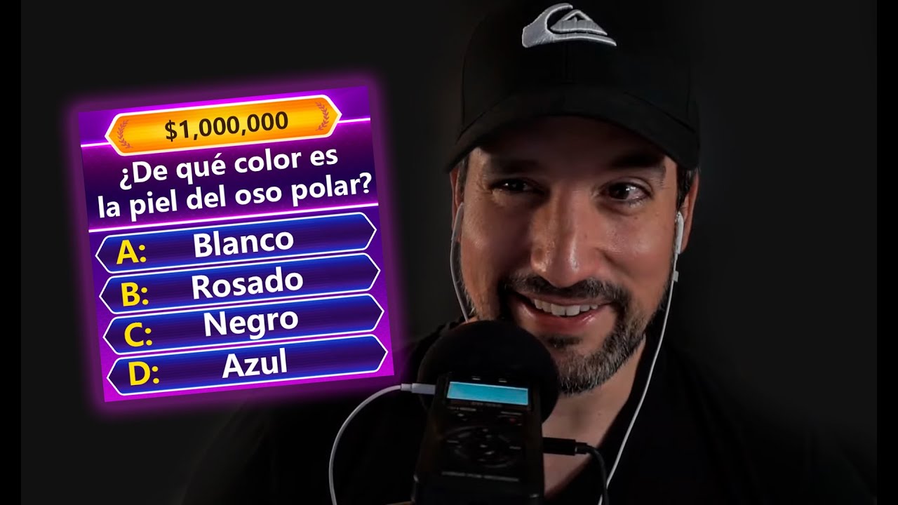 ¿Sabrías ELEGIR la respuesta correcta? [ASMR Susurrado]
