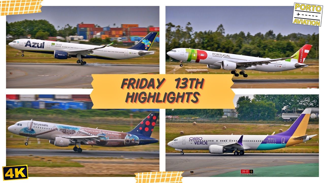 PLANE SPOTTING in PORTO AIRPORT - June 13, 2025