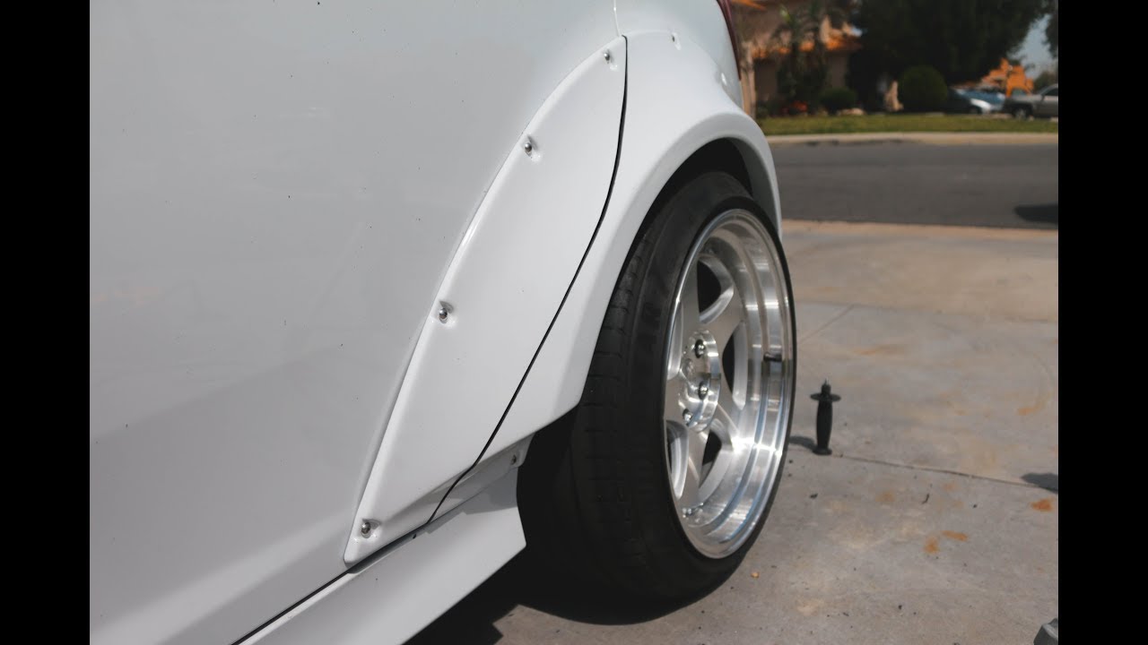 Overview about our universal fender flares +70 mm from USA