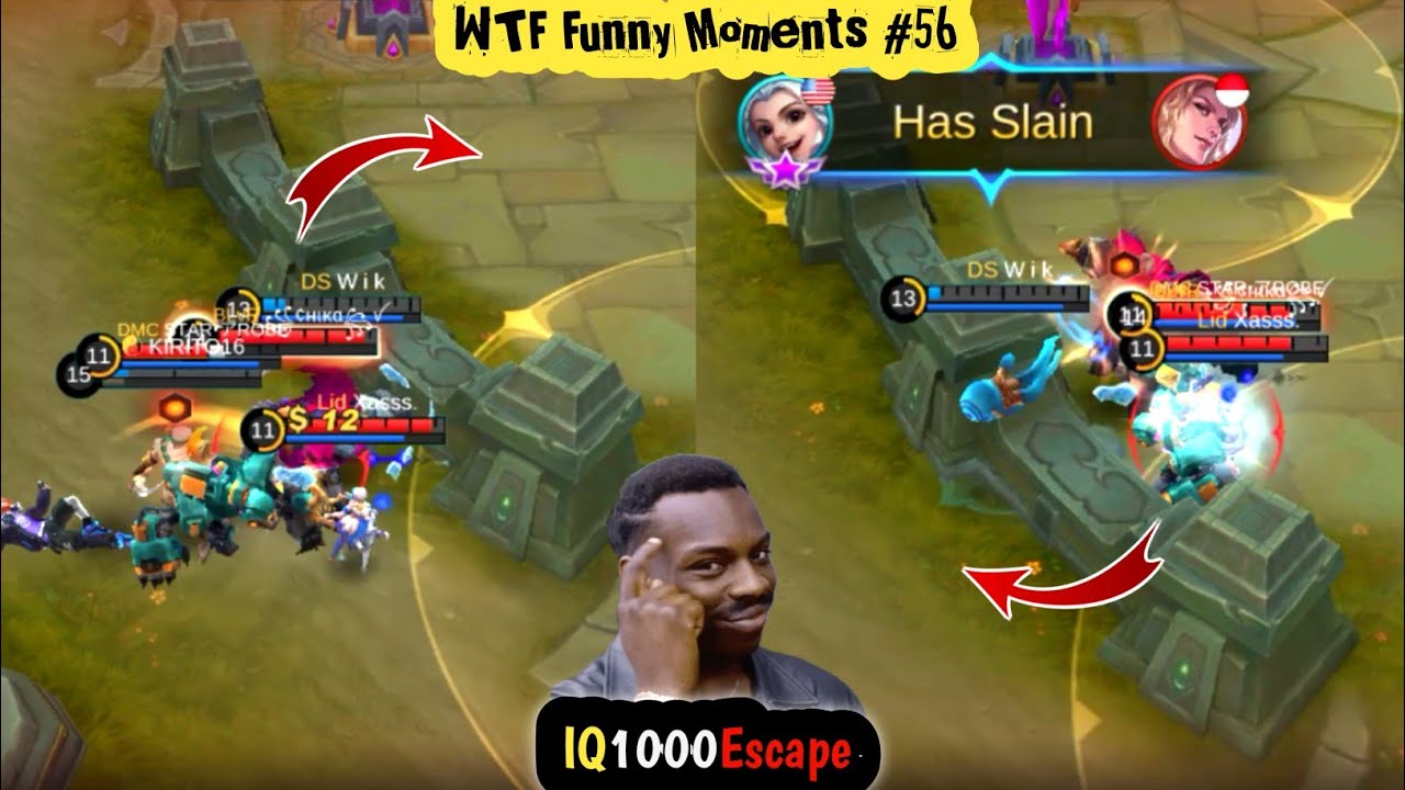 WTF Funny Moments Episode #56 | Mobile Legends WTF