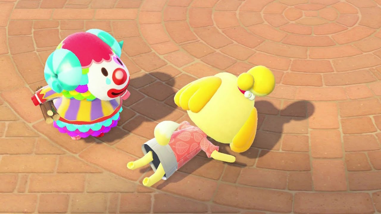 isabelle falls and no one helps her