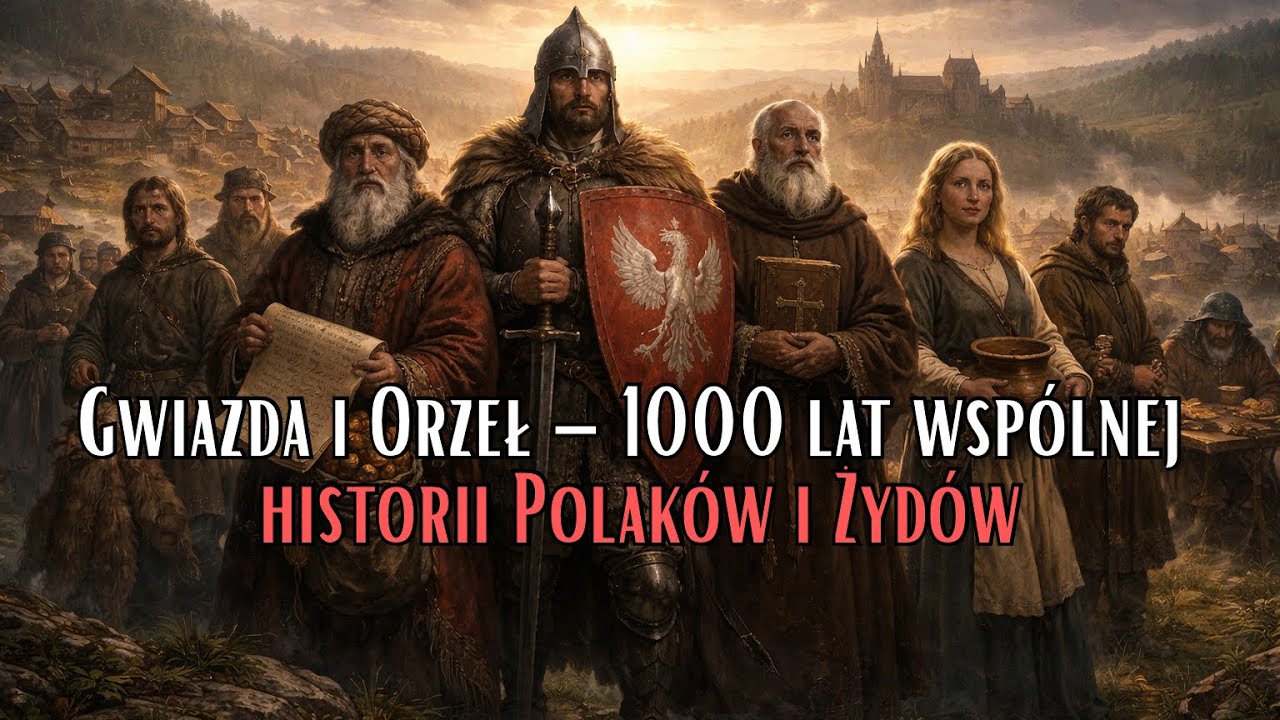 Gwiazda i Orzeł – 1000 lat wspólnej historii Polaków i Żydów  #historia #Polska #Żydzi