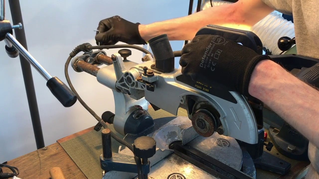 Power Craft Sliding Mitre Saw Repair (Part 2)