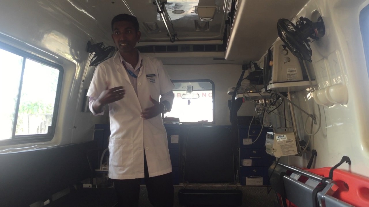 How does the ambulance work in India?