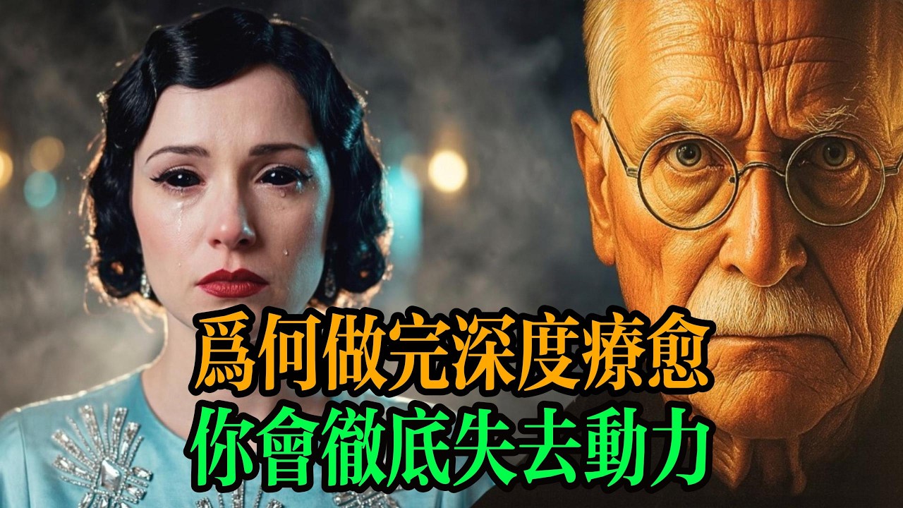 為何做完深度療癒，你會徹底失去動力？榮格：這不是失敗，是覺醒！#心理学 #心理 #心理學