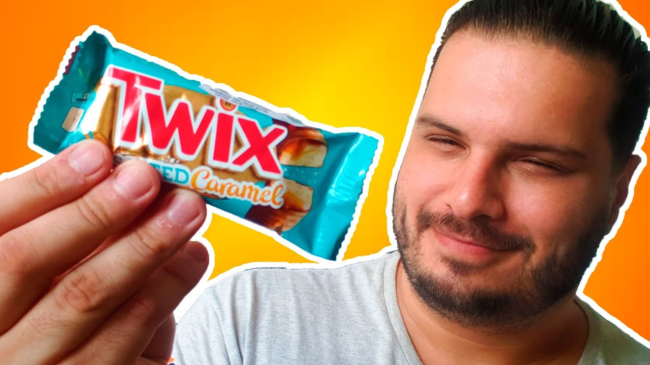 VOCÊ JÁ COMEU O TWIX DE CARAMELO SALGADO? Provei essa delícia.