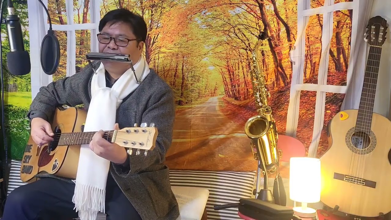 가로수 그늘 아래에서면