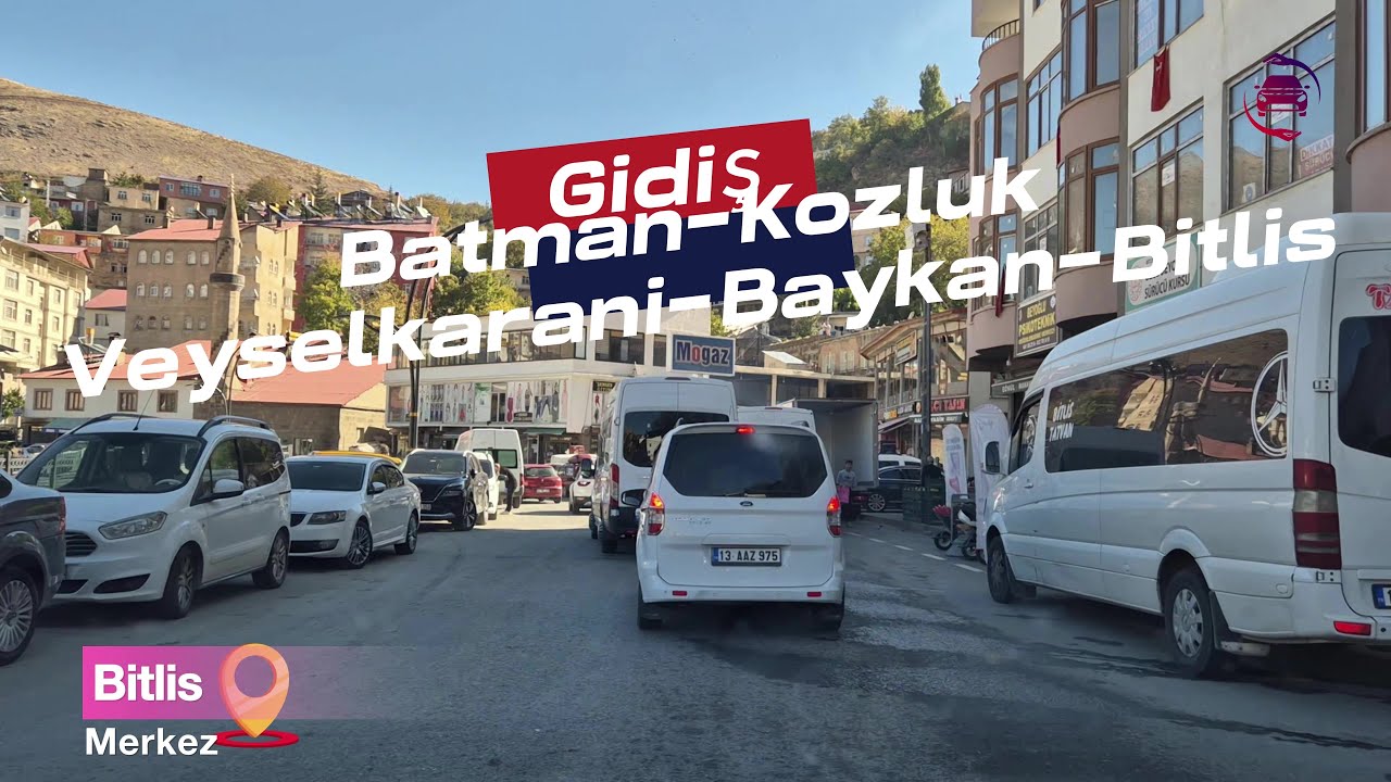 Egea Cross Wagon-Batman,Kozluk,Veyselkarani,Baykan,Bitlis Yolculuk/Vlog/4K