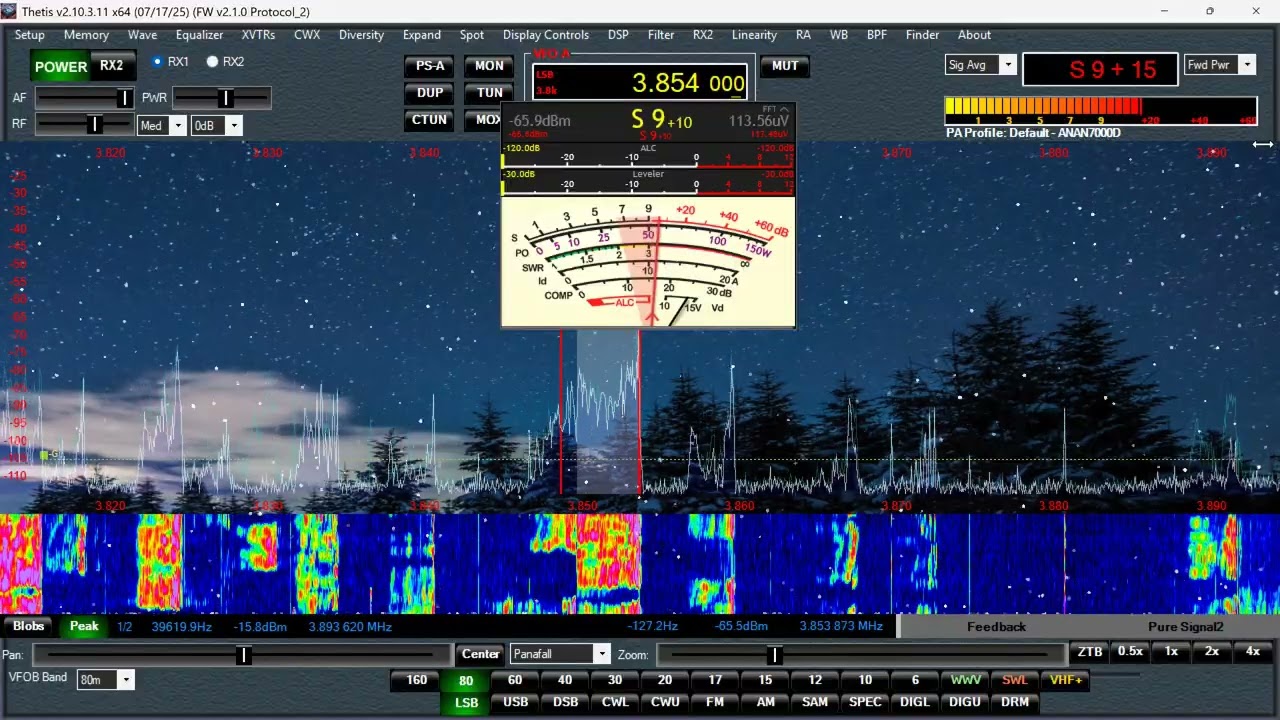 Lots of great audio 3.854 featuring KB2UKA