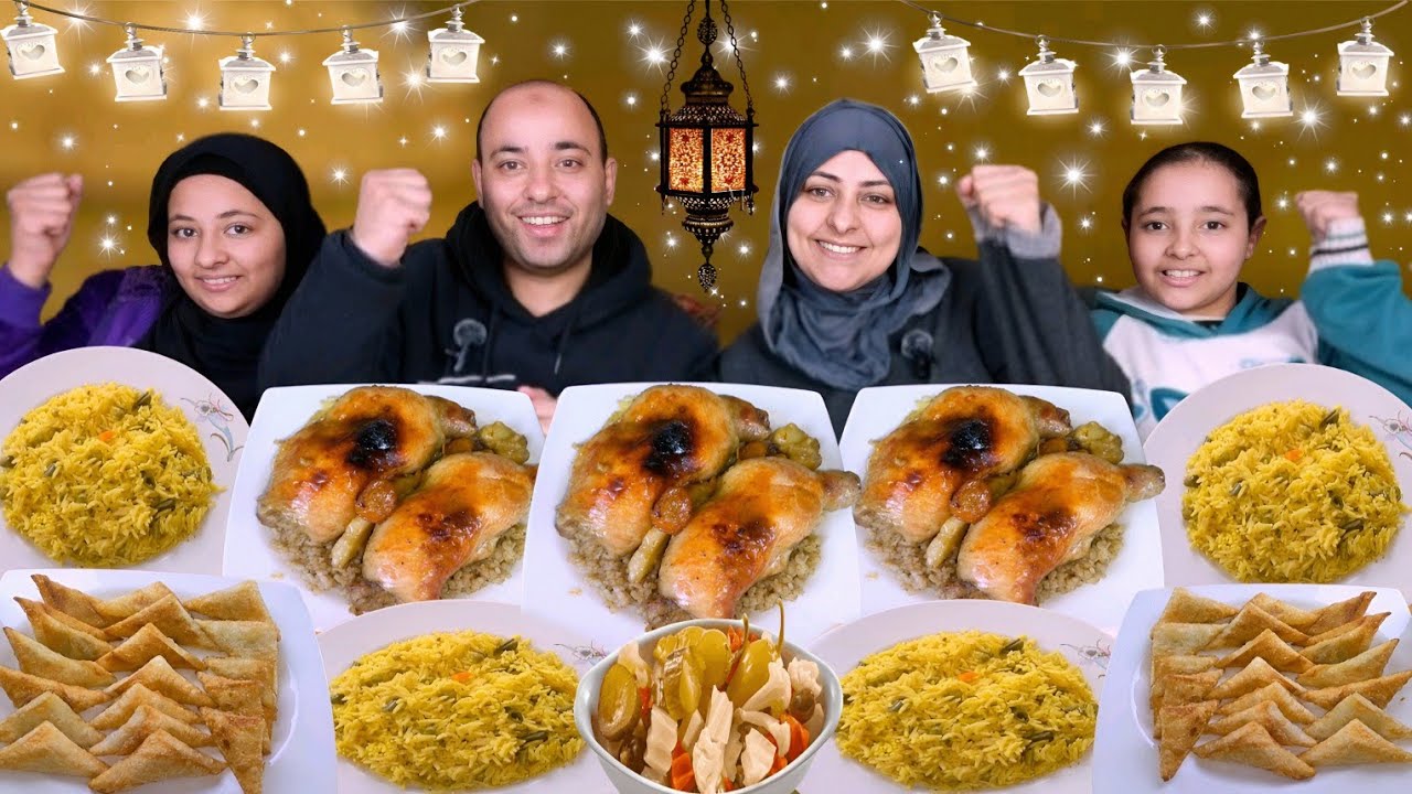 أحلى حمام كداب محشى أرز بالخلطه مع سمبوسه باللحمه(فطار ممتع جدا)ربنا يحفظ بلادنا جميعاً 