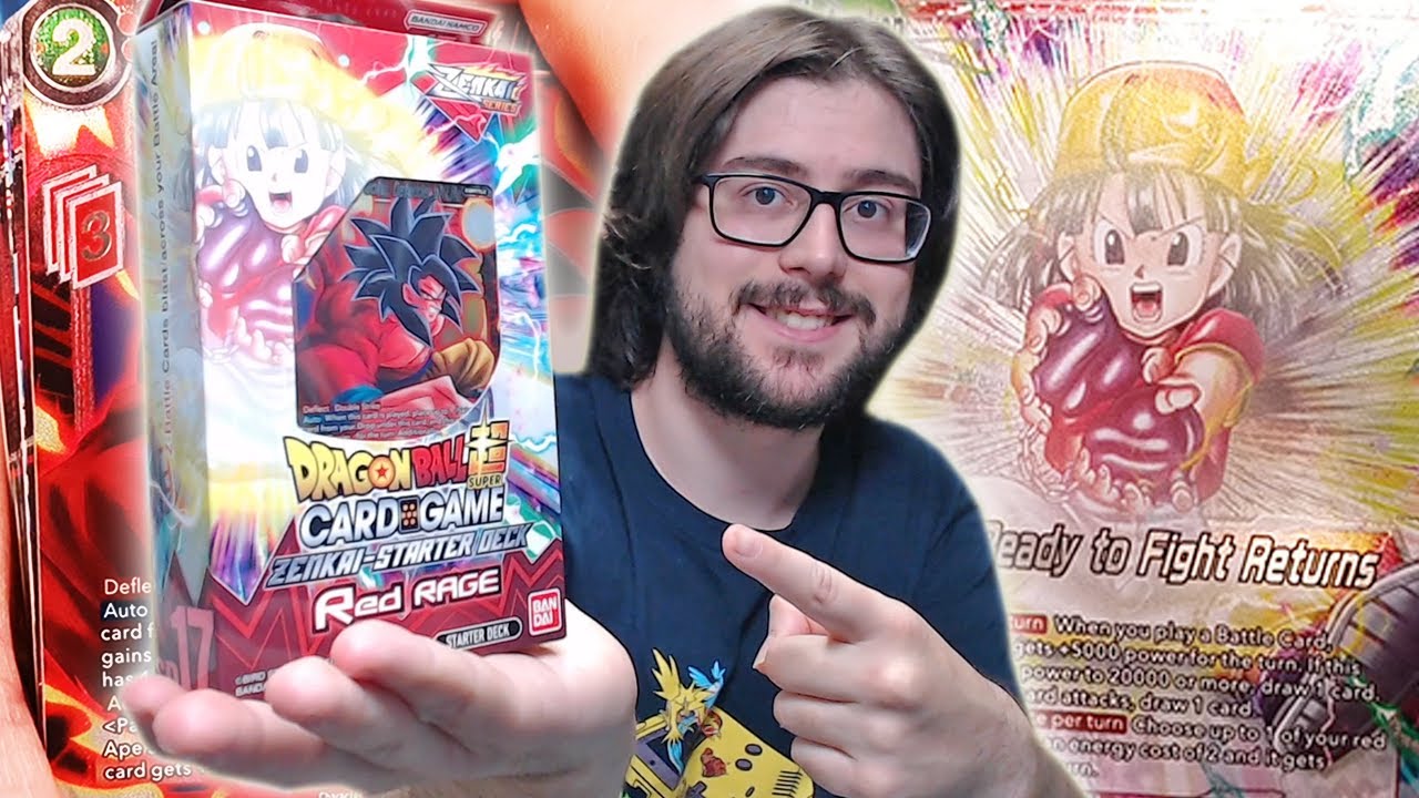 STARTER DECK RED RAGE PAN | ZENKAI SERIES - DRAGON BALL SUPER CARD GAME