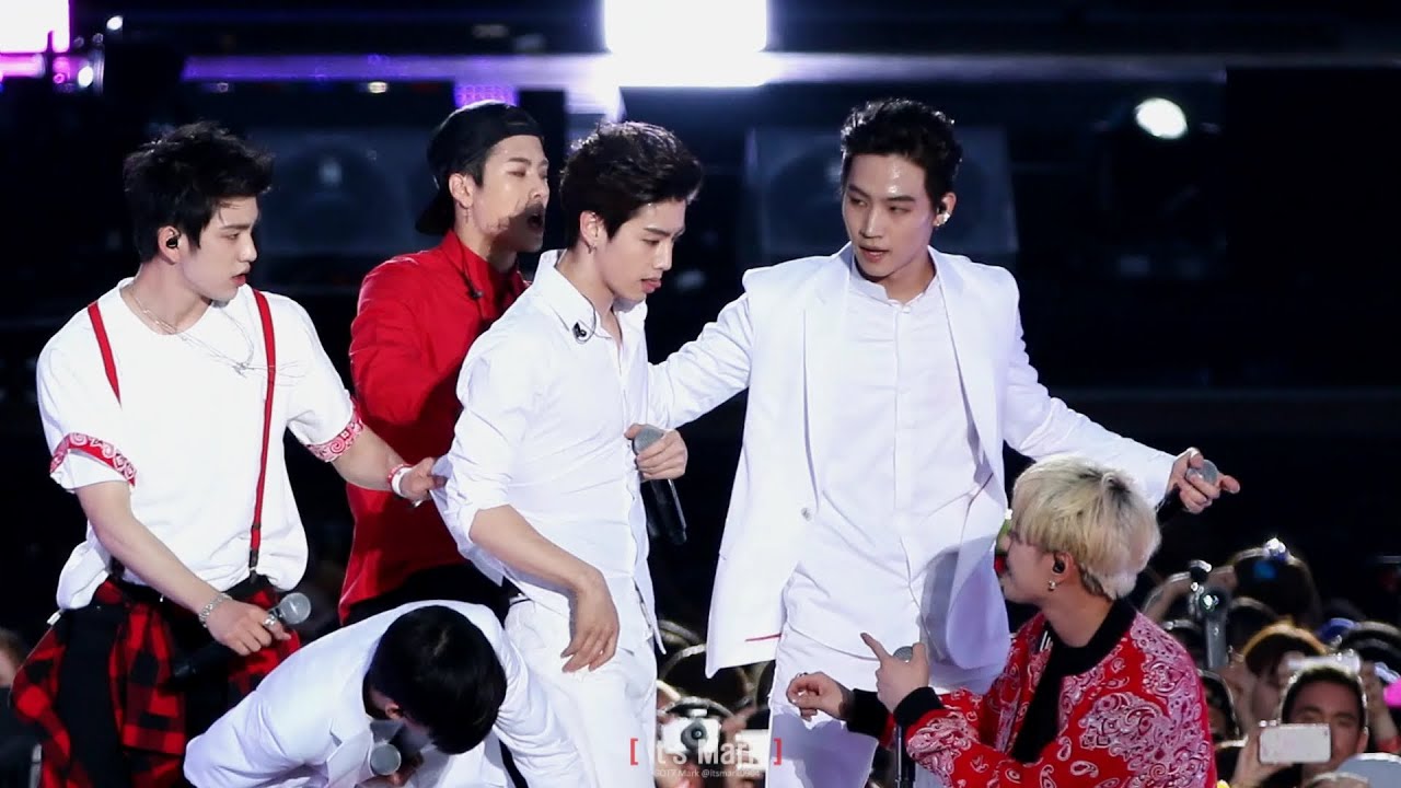 [FANCAM] 150523 DREAM CONCERT- GOT7_GIRLS x 3 (Mark focus)