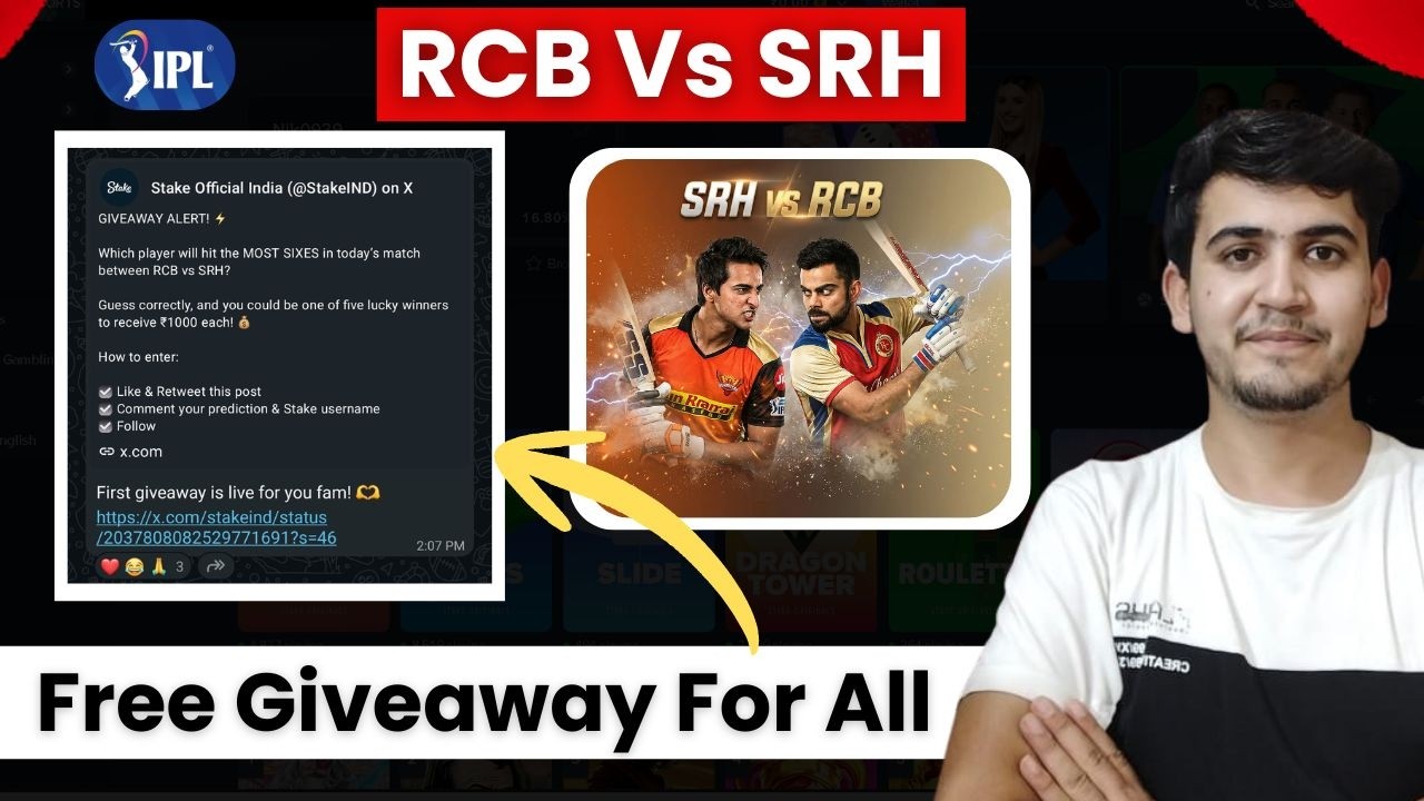 Free Giveaway For Today IPL Match || Early Six Promotion Update #stake #earlysix #tech