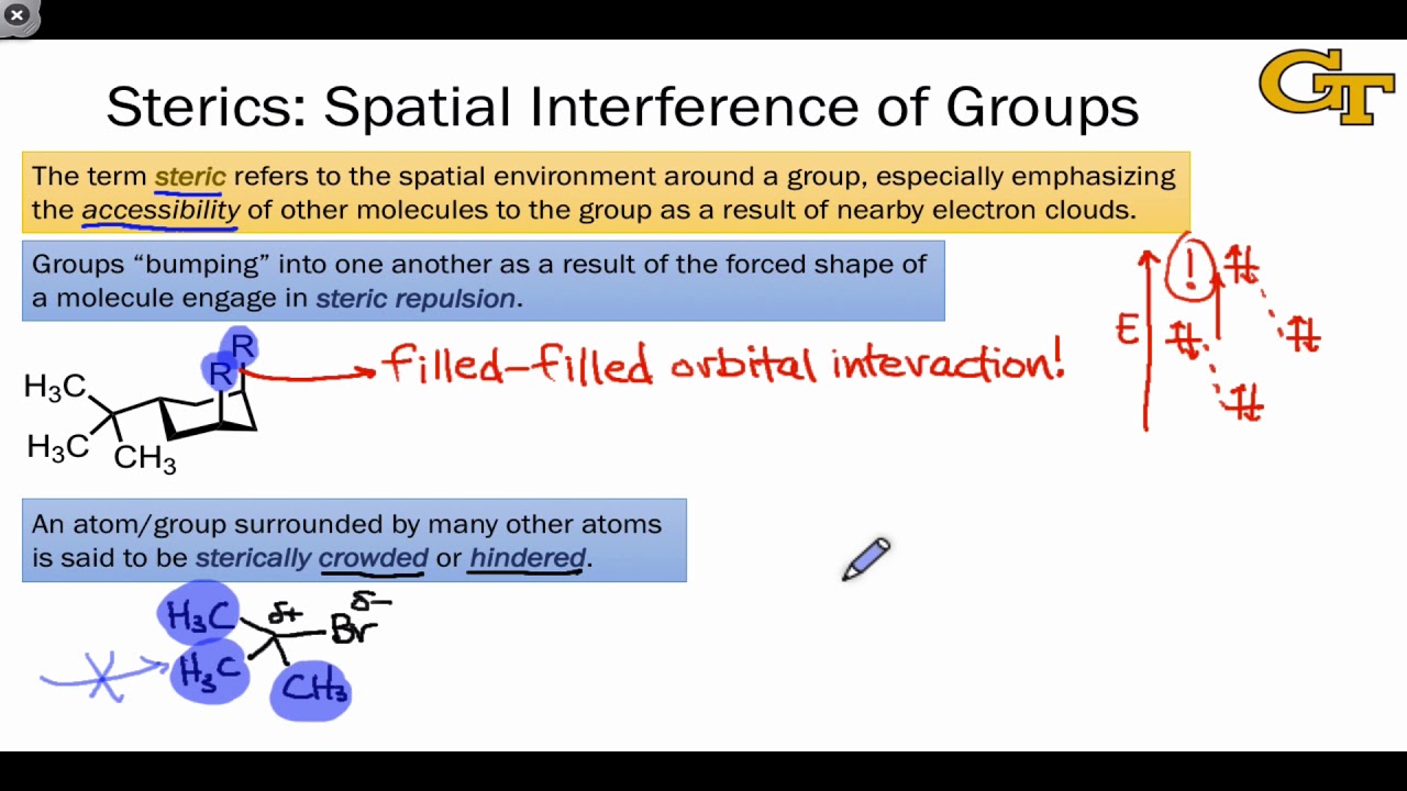 04.07 Stability Factors: Steric Effects