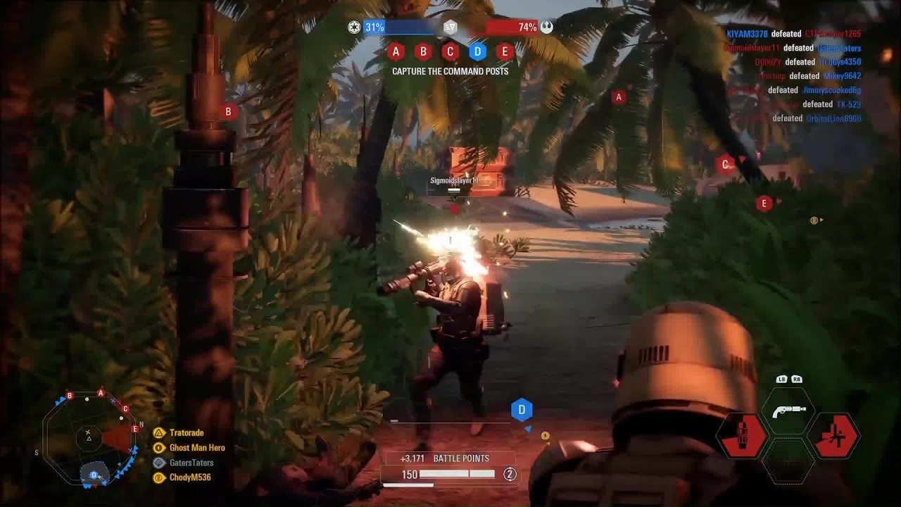 Nice Assault Class Eliminations in Battlefront 2 Supremacy